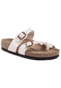 Birkenstock Japonki Mayari 0071661 Beżowy. Kolor: beżowy. Materiał: skóra #5