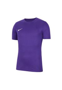Nike - Męska Koszulka Park VII. Kolor: fioletowy. Sport: turystyka piesza #1