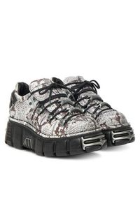NEW ROCK Sneakersy M-120N-C59 Beżowy. Kolor: beżowy. Materiał: skóra