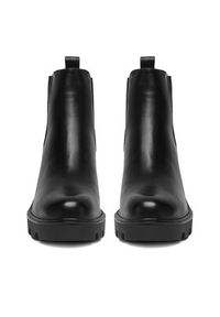 DeeZee Botki 240129-2 Czarny. Kolor: czarny. Materiał: materiał #3