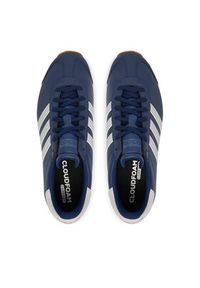 Adidas - adidas Sneakersy Runvista Halo HQ2316 Granatowy. Kolor: niebieski. Materiał: skóra #4