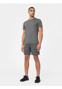 4f - 4F Spodenki treningowe szybkoschnące męskie 3XL. Kolor: szary. Materiał: guma, włókno, materiał