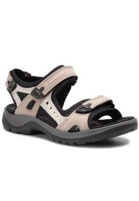 ecco - ECCO Sandały Offroad 06956354695 Beżowy. Kolor: beżowy. Materiał: skóra, nubuk #3