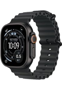 APPLE - Apple Watch Ultra 3 GPS + Cellular 49mm Black Titanium Case with Black Ocean Band