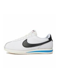 Buty Nike Cortez W DN1791-100 białe. Okazja: na co dzień. Kolor: biały. Materiał: guma, skóra. Szerokość cholewki: normalna. Model: Nike Cortez