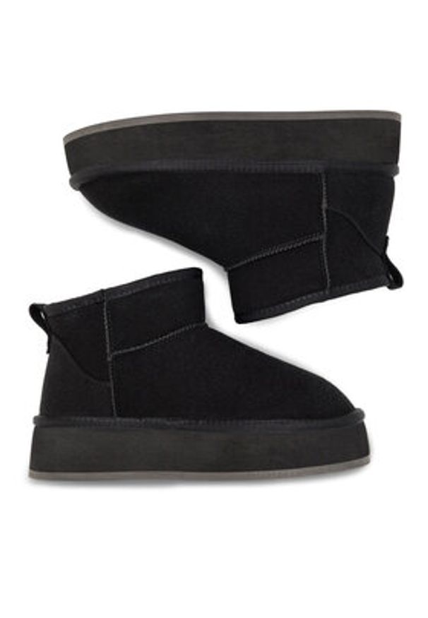 Jenny Fairy Śniegowce ANA HYBJL221101 Czarny. Kolor: czarny. Materiał: materiał