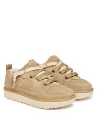 Ugg Sneakersy W Lo Lowmel 1168890 Beżowy. Kolor: beżowy. Materiał: skóra, zamsz #4