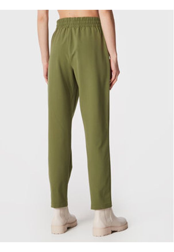 Moss Copenhagen Spodnie materiałowe Kesia 16940 Zielony Relaxed Fit. Kolor: zielony. Materiał: syntetyk
