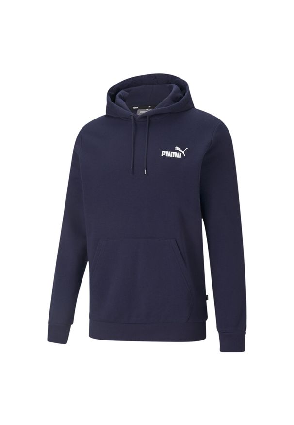 Bluza dresowa męska Puma ESS SMALL LOGO. Kolor: fioletowy. Materiał: dresówka