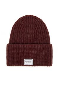 Puccini Czapka CZ2311 Bordowy. Kolor: czerwony. Materiał: materiał #1