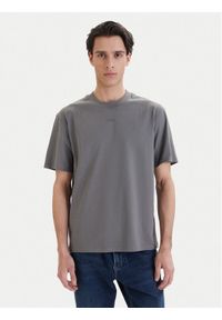 Hugo - HUGO T-Shirt Dapolino 50488330 Szary Relaxed Fit. Kolor: szary. Materiał: bawełna #1