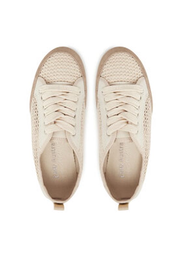 EMU Australia Sneakersy Carlo W13172 Beżowy. Kolor: beżowy. Materiał: skóra