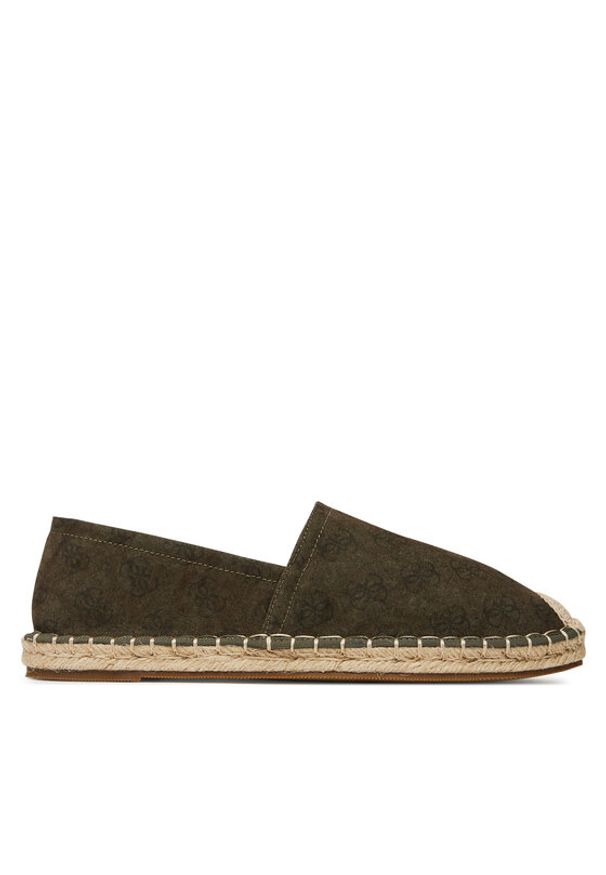 Guess Espadryle FMJELC FAB14 Zielony. Kolor: zielony. Materiał: materiał