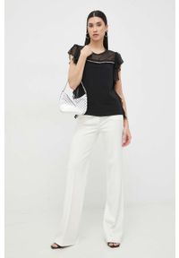 MICHAEL Michael Kors torebka kolor srebrny. Kolor: srebrny. Rodzaj torebki: na ramię #6