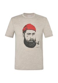 Koszulka z krótkim rękawkiem męska SUPER.NATURAL SN Sailor Tee. Kolor: szary, zielony, wielokolorowy. Długość rękawa: krótki rękaw. Długość: krótkie