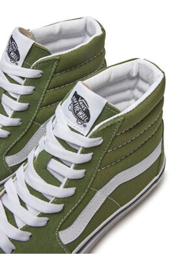 Vans Tenisówki SK8 Hi VN000CMXCIB1 Zielony. Kolor: zielony. Materiał: skóra