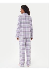 Lauren Ralph Lauren - LAUREN RALPH LAUREN Piżama ILN92448 Fioletowy. Kolor: fioletowy. Materiał: wiskoza
