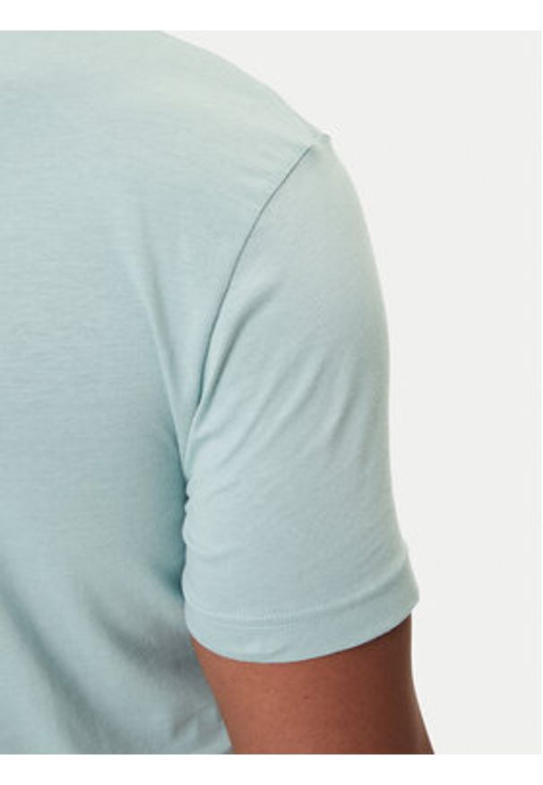 EA7 Emporio Armani T-Shirt 8NPT25 PJVPZ U9066 Niebieski Regular Fit. Kolor: niebieski. Materiał: bawełna