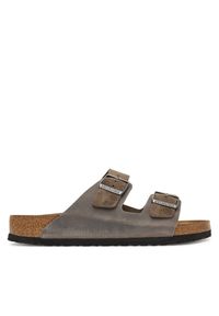 Klapki Birkenstock. Kolor: brązowy #1