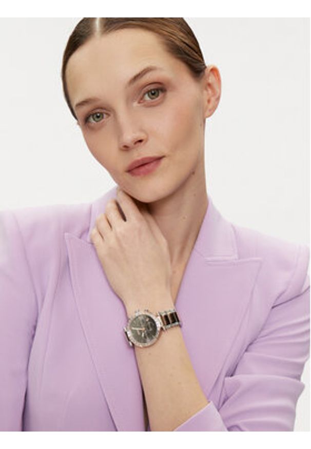 BOSS - Boss Zegarek Andra 1502690 Srebrny. Kolor: srebrny