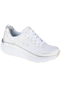 skechers - Buty sportowe Sneakersy damskie, Skechers D'Lux Walker. Kolor: biały. Sport: turystyka piesza