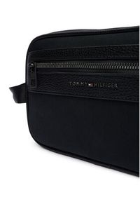 TOMMY HILFIGER - Tommy Hilfiger Kosmetyczka Th Repreve Washbag AM0AM14514 Czarny. Kolor: czarny. Materiał: materiał #4