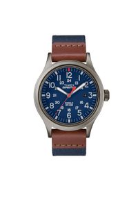 Timex Zegarek Expedition Scout TW4B14100 Granatowy. Kolor: niebieski