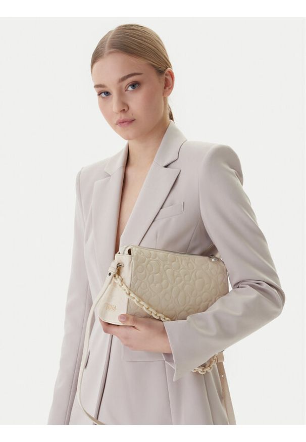 Tous - TOUS Torebka Greta 2002019601 Beżowy. Kolor: beżowy. Materiał: skórzane