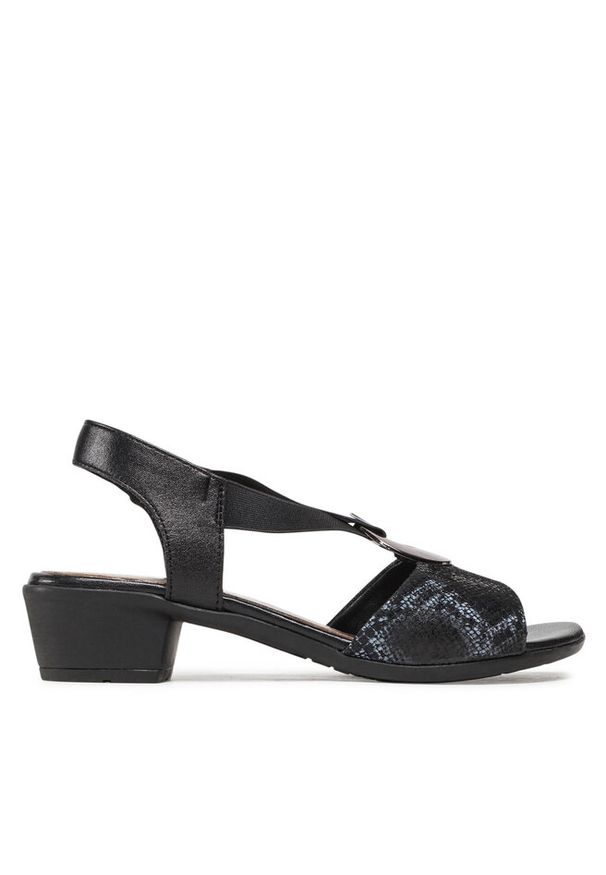 Sandały Go Soft. Kolor: czarny