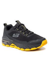 skechers - Buty na co dzień na trening męskie SKECHERS MAX PROTECT LIBERA siateczka. Okazja: na co dzień. Kolor: czarny. Sport: fitness