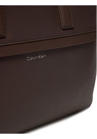 Calvin Klein Torba na laptopa K50K512247 Brązowy. Kolor: brązowy. Materiał: skóra #3