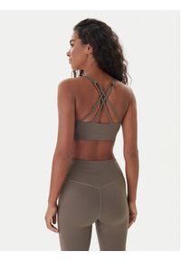 GIRLFRIEND COLLECTIVE - Girlfriend Collective Biustonosz sportowy Float Riley 1055 Beżowy. Kolor: beżowy. Materiał: syntetyk #4