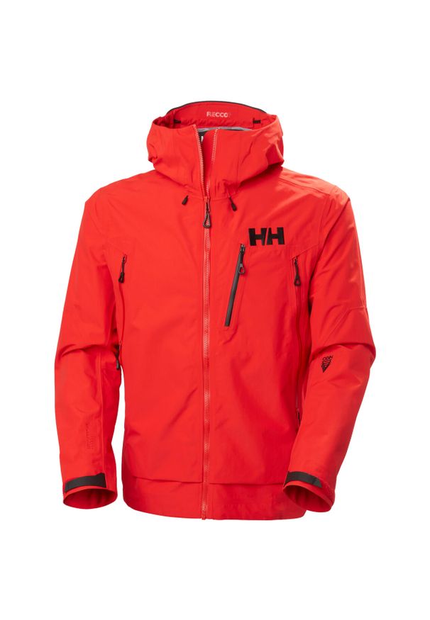 Kurtka turystyczna Helly Hansen Odin 9 Worlds 3.0. Kolor: czerwony. Sport: turystyka piesza