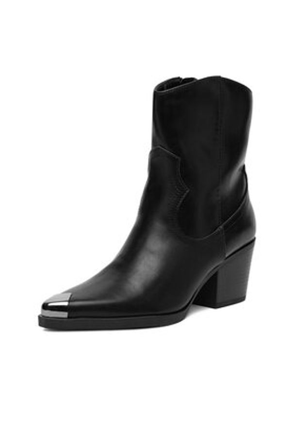 DeeZee Kowbojki BZRB0184-24 Czarny. Kolor: czarny. Materiał: materiał, syntetyk