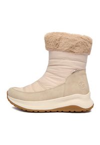 Rieker Śniegowce CEO-Z0983-60 Beżowy. Kolor: beżowy. Materiał: materiał #7