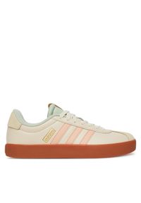 Adidas - adidas Sneakersy VL COURT 3.0 JP5348 Beżowy. Kolor: beżowy. Materiał: syntetyk, materiał