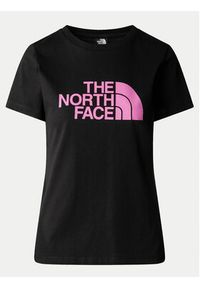 The North Face T-Shirt Easy NF0A87N6 Czarny Regular Fit. Kolor: czarny. Materiał: bawełna