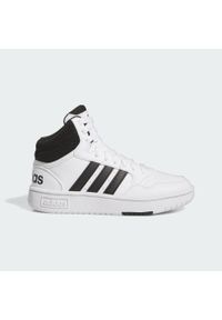 Adidas - Hoops Mid Shoes. Kolor: czarny, biały, wielokolorowy. Sport: tenis