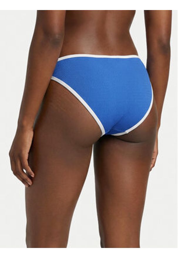 Seafolly Dół od bikini Beach Bound 40316-072 Niebieski. Kolor: niebieski. Materiał: syntetyk