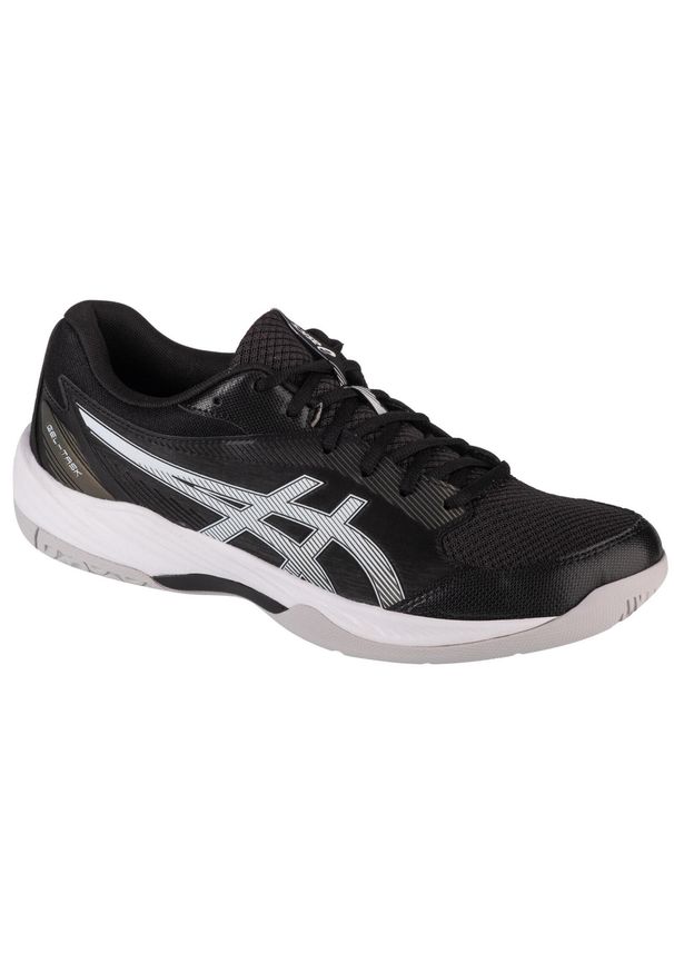Asics - Buty do siatkówki męskie, Gel-Task 3. Kolor: biały, wielokolorowy, czarny. Materiał: materiał, syntetyk. Sport: siatkówka