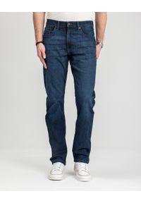 Męskie Spodnie Jeansowe Wrangler Athletic Fit Jagged 112352958. Okazja: na co dzień. Styl: klasyczny, casual #1