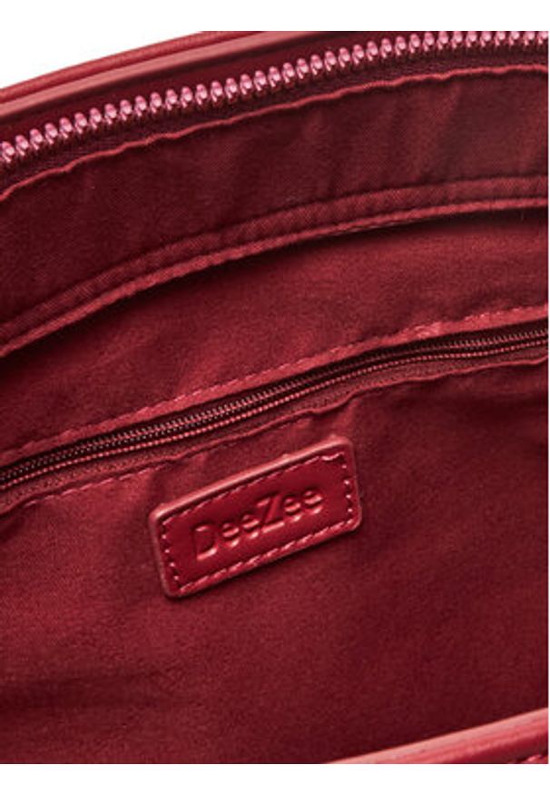 DeeZee Torebka C-DZE-S-010-08 Bordowy. Kolor: czerwony