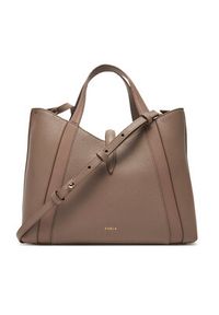 Furla Torebka Goccia S WB01789 BX3353 KH 3624S Beżowy. Kolor: beżowy. Materiał: skórzane #4