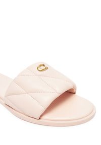 Coach Klapki Holy CR047 Różowy. Kolor: różowy. Materiał: skóra #2