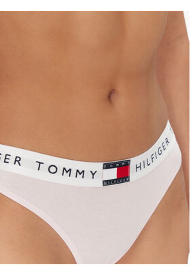 TOMMY HILFIGER - Tommy Hilfiger Figi klasyczne UW0UW06038 Różowy. Kolor: różowy. Materiał: bawełna