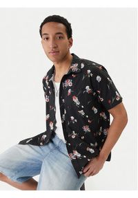 RVCA Koszula Morning Glory AVYWT00490 Czarny Regular Fit. Kolor: czarny. Materiał: wiskoza #4