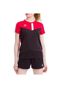 ERIMA - Koszulka damska Erima Squad. Kolor: czerwony, wielokolorowy, czarny. Materiał: materiał. Sport: piłka nożna #1