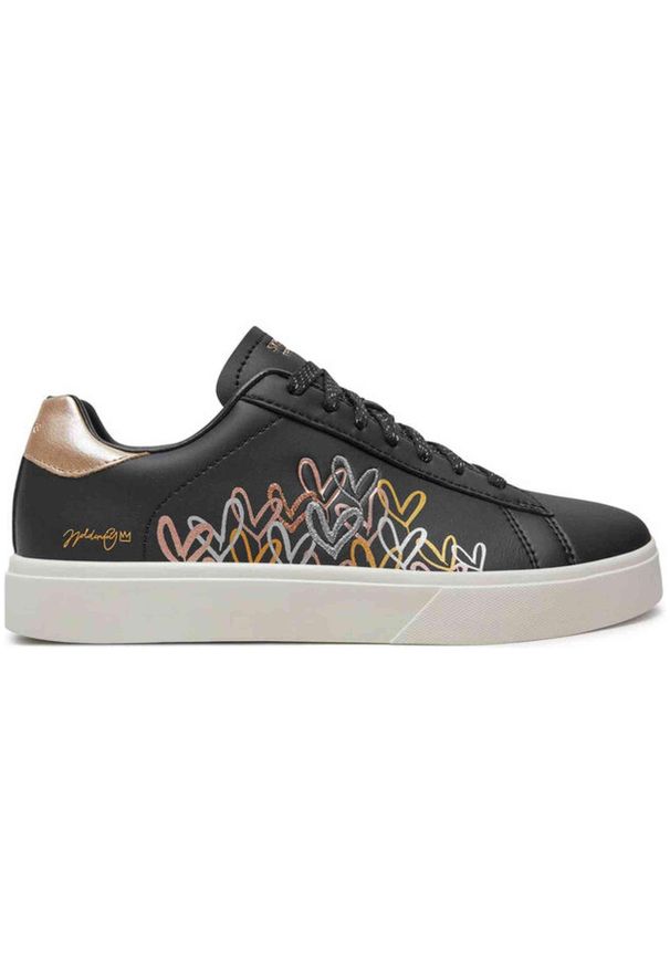 skechers - Buty damskie SKECHERS Jcrown Eden LX Gleaming Hearts. Kolor: czarny