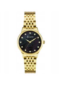 Zegarek Lovrin Zegarek damski Accurist 77004 CYRKONIE złoty. Kolor: złoty #1