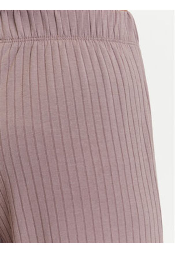 Adidas - adidas Spodnie dzianinowe Essentials JD0768 Beżowy Wide Leg. Kolor: beżowy. Materiał: wiskoza